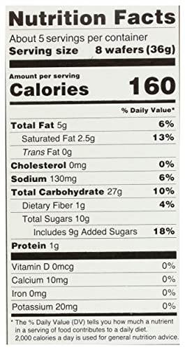 Kinnikinnick Foods, Gluten Free Vanilla Wafers, 6.3 Oz (180G) -6Pack