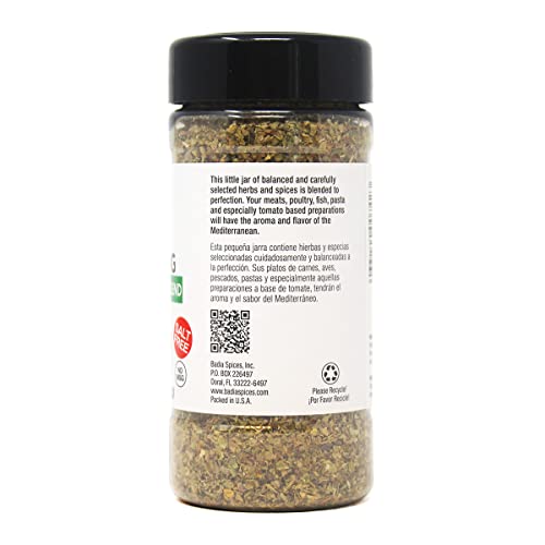 Badia Italian Seasoning Mediterranean Blend, 1.25 Ounce (Pack Of 6)