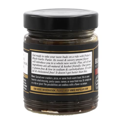 MW Polar Black Garlic Puree (Roasted) 8.8oz (Pack of 2)