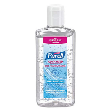 Purell Instant Hand Sanitizer 4Oz Squeeze Bottle With Flip Top 24 Per Case