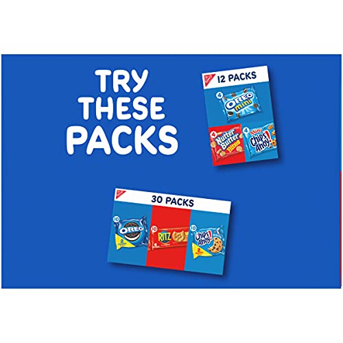 Nabisco Team Favorites Variety Pack, OREO Mini, CHIPS AHOY! Mini, Teddy Grahams Honey & Barnum s Animal Crackers, Christmas Sto
