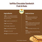 belVita Breakfast Sandwich Dark Chocolate Creme Breakfast Biscuits, 64 Total Packs, 8 Boxes (2 Sandwiches Per Pack)