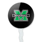 Marshall Secondary Logo Cupcake Picks Toppers Decoration Set Of 6