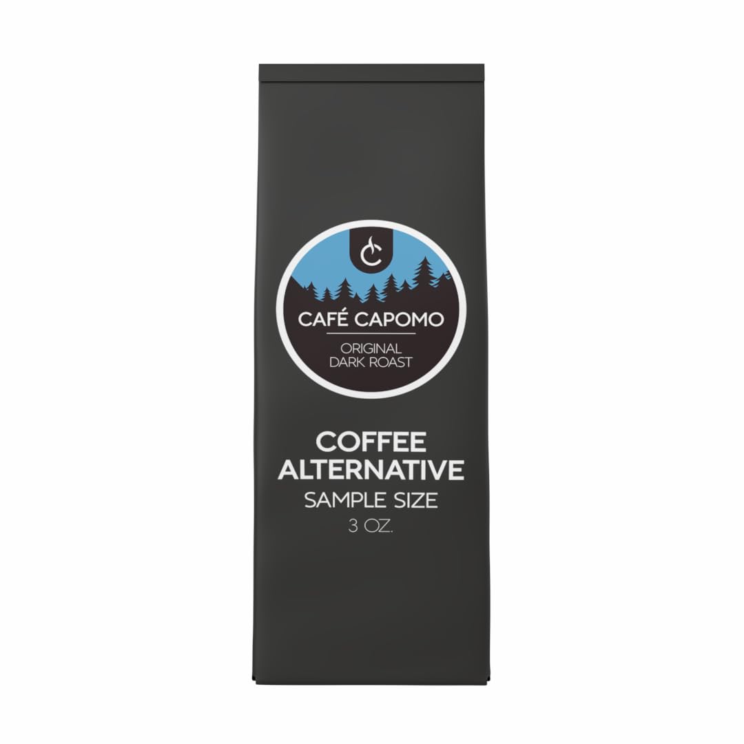 Tattvas Herbs Cafe Capomo Coffee Alternative, Caffeine-Free, Classic Dark Roast, 3 oz. Sample