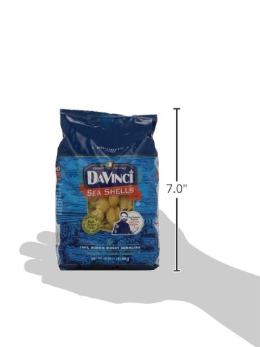 Davinci, Pasta Sea Shells, 16 Oz, (Pack Of 12)