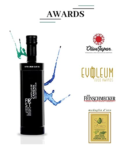 Castillo De Canena Early Royal 2023 Harvest | Spanish Extra Virgin Olive Oil | 500Ml / 16.8 Ounce | Collected At Beginning Of Ha