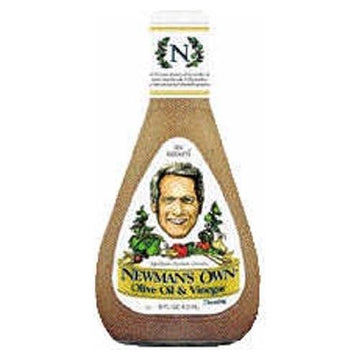 Newmans Own Olive Oil & Vinegar Dressing, 1 lb (Pack of 6)
