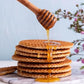Daelmans Stroopwafels Dutch Waffles, Jumbo Honey, 10.23 Oz (Pack of 3), Kosher Dairy
