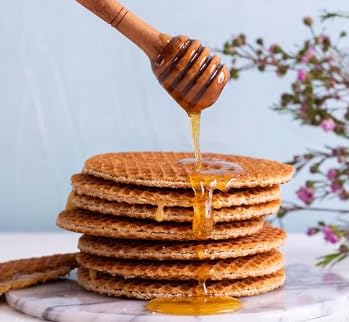 Daelmans Stroopwafels Dutch Waffles, Jumbo Honey, 10.23 Oz (Pack of 3), Kosher Dairy
