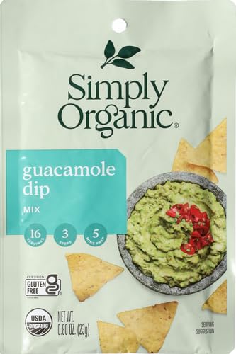 Simply Organic Dip Mix Guacamole Org