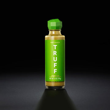 TRUFF Jalapeo Lime Hot Sauce, Gourmet Hot Sauce with Black Winter Truffles, Green Jalapeo Peppers, Black Truffle Oil, Unique Fla