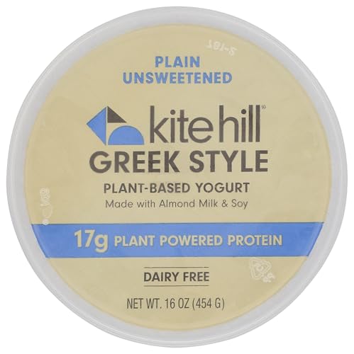 Kite Hill Plain Unsweetened Greek Syle Yogurt, 16 OZ