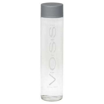 Voss Artesian Water (Still) Glass Bottles, 27.1-Ounce (Pack Of 6)
