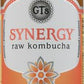 SYNERGY The Real Kombucha - Peach Paradise - 16 fl oz Bottle - Raw Probiotic Drink for Gut Health and Immune Support