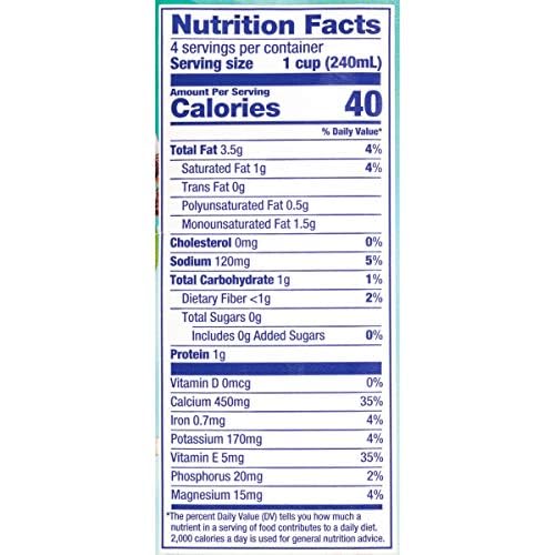 Almond Breeze Dairy Free Almondmilk Blend, Almond Coconut, Unsweetened Vanilla, 32 Ounce (Pack of 12)