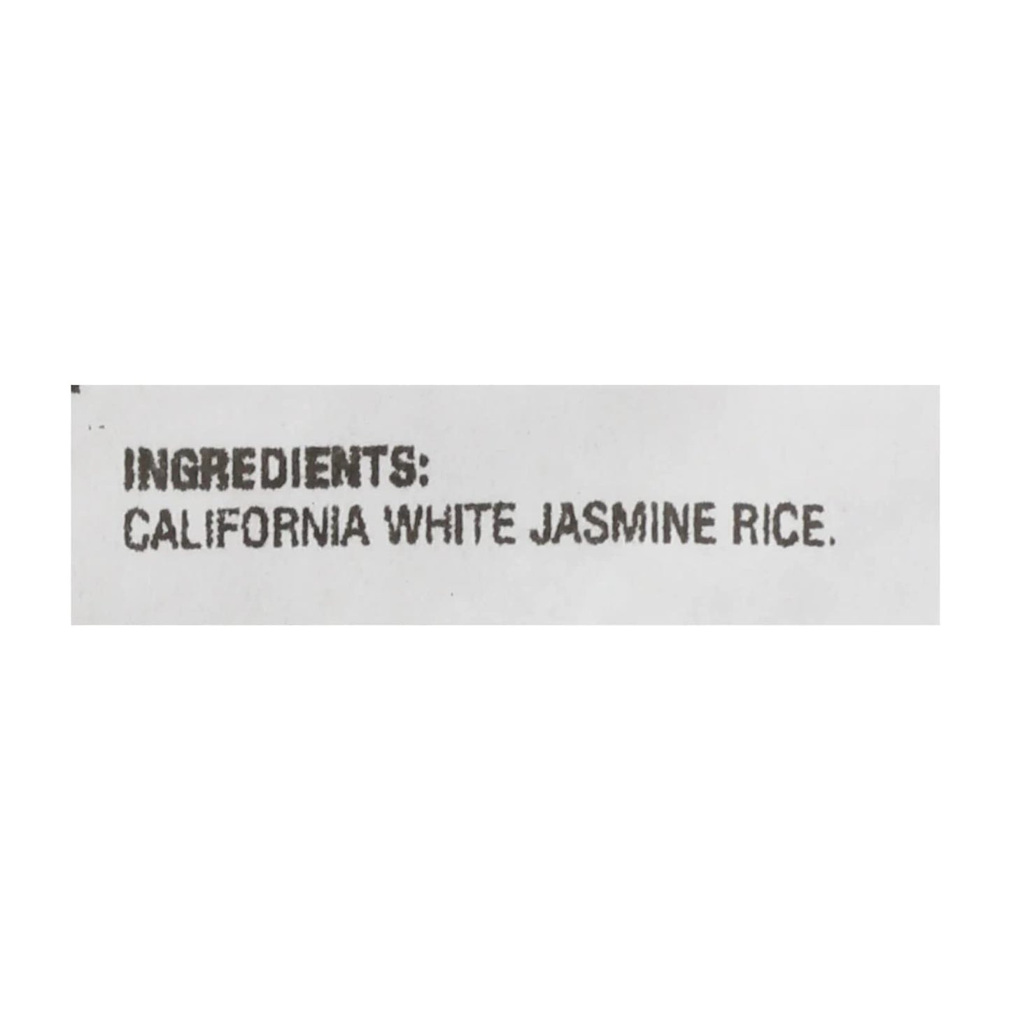 Lundberg Family Farms Eco-Farmed California White Jasmine Rice, Packaging May Vary, 400 Ounce (Pack Of 1)