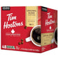 Tim Hortons Original Blend, Genuine Medium Roast Coffee, Single-Serve K-Cup Pods, 48Ct