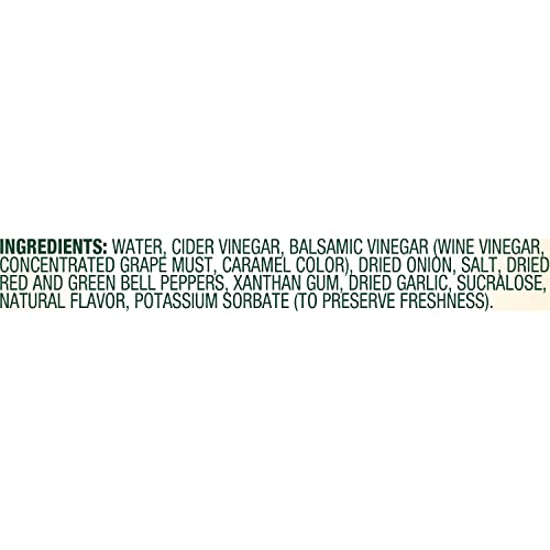 Maple Grove Farms Sugar Free Salad Dressing, Balsamic Vinaigrette, 8 Ounce (Pack Of 12)