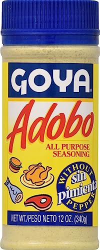 Goya Foods Adobo Without Pepper, 12-Ounce (Pack Of 24), (3823)