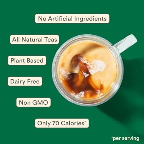 Stash Apple Blossom Latte Concentrate - Barista Style Caffeinated Latte Tea Beverage - Crafted In Oregon - Plant Based And Dairy