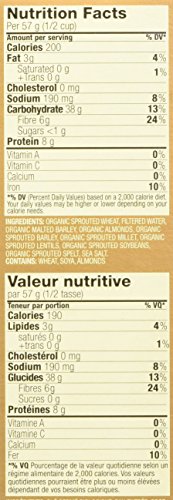 Ezekiel 4:9 Sprouted Whole Grain Cereal, Almond, 16 Ounce (Pack Of 6)