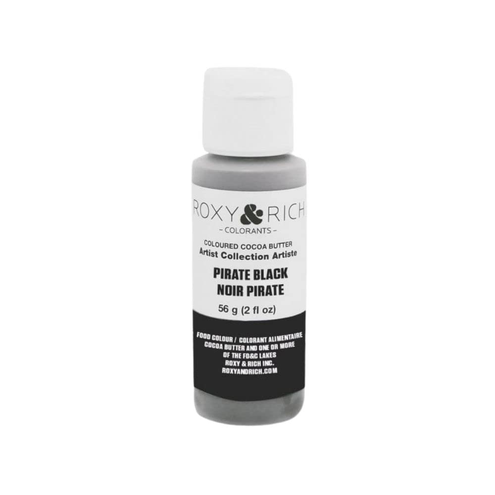 Roxy & Rich Artist Collection Cocoa Butter, 56 Grams Pirate Black
