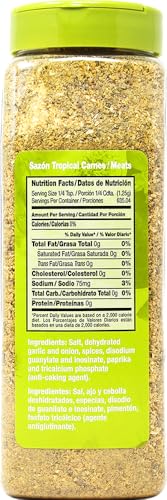 Badia Sazon Tropical, 1.75 Lbs - Zesty Blend For Meats, Poultry, Seafood