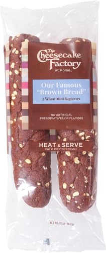 The Cheesecake Factory Brown Bread Sweet Demi Baguette - 2 Pack