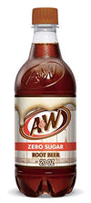 A&W Diet Root Beer, Zero Sugar, 20 Fl Oz Bottles, Pack of 16, Total 320 Fl Oz