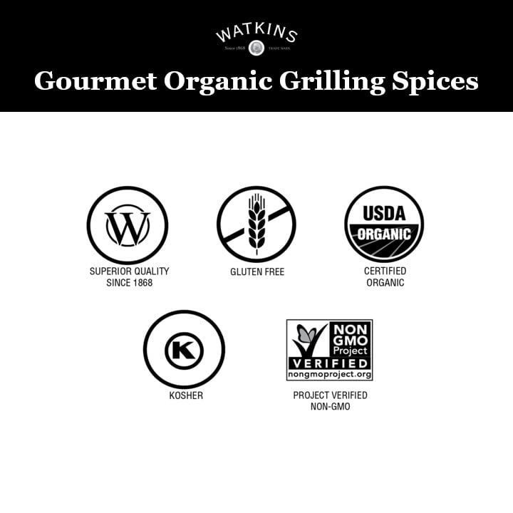 Watkins Organic Grilling Chili Lime Marinade, 1.06 Oz Each, 12 Count (Pack Of 1)
