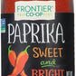 Frontier Culinary Spices Ground Paprika, 1.69-Ounce Bottle