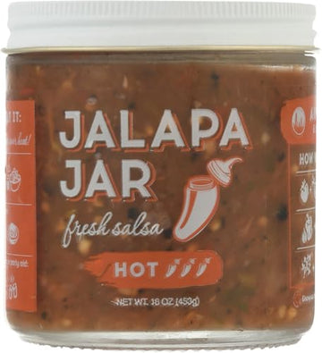 Jalapa Jar Austin Blend Hot Salsa, 16 Oz