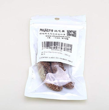 Xxlseafood Premium Sun Dried Alaska Sea Cucumber Sample Pack (2 Pcs Each)    26(Sample)