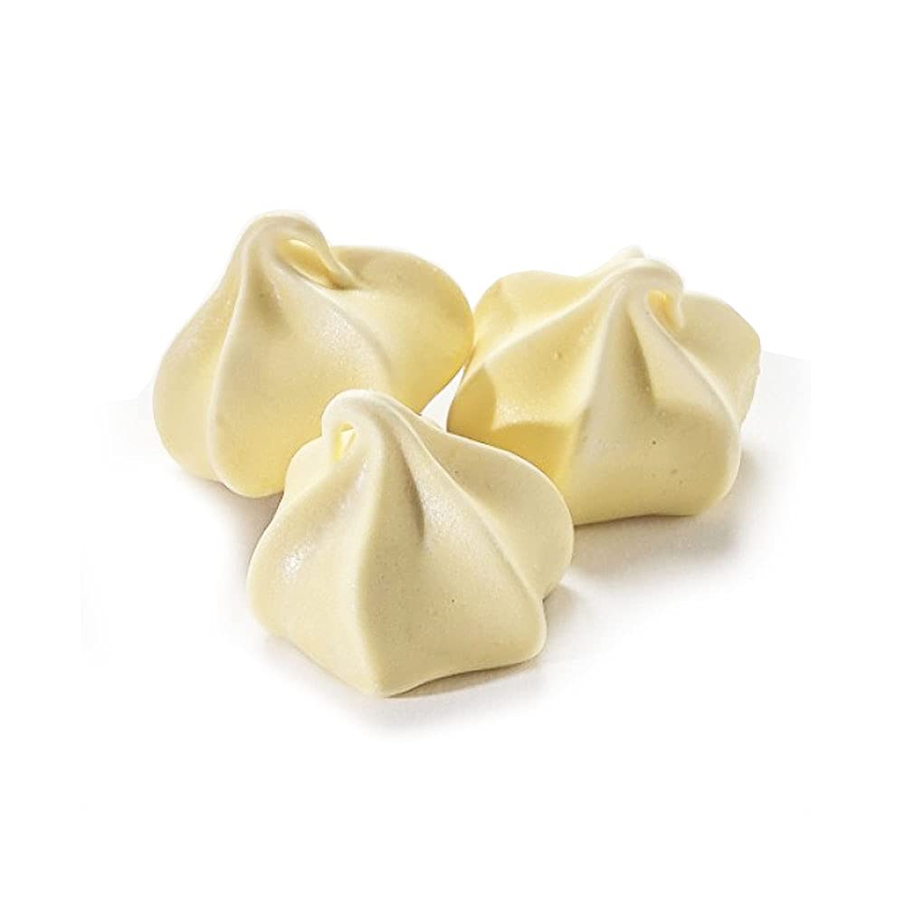 Krunchy Melts Original Meringue Cookies, Lemon Flavor, Fat Free, Gluten Free, Dairy Free, 4 Oz, Yellow
