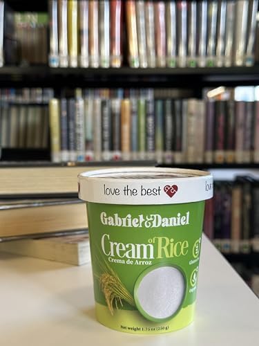 Gabriel & Daniel Creamy Rice Hot Cereal Cup – Non-GMO, Gluten Free – Pack of 6