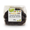 Buy Whole Foods Prunes (No Soak 30/40) French (250g)