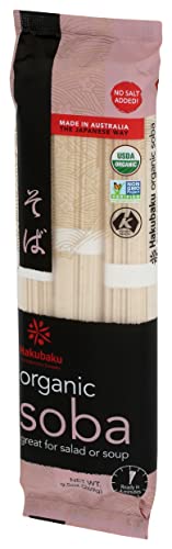 Hakubaku Organic Soba Noodles Net Wt. 269 g