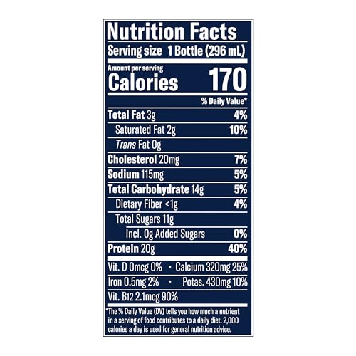 Chobani 20g Lowfat Greek Yogurt Drink Peaches & Cream 10 fl oz