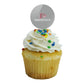 California State University Chico Secondary Logo Cupcake Picks Toppers Decoration Set Of 6