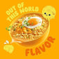 Cheesy Ramen - Cheddar Soup Ramen | Mild Kick, Creamy & Savory Korean Noodles | 3.92 oz (Pack of 4)