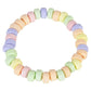 The Dreidel Company Stretchable Candy Necklace - Multicolor Fruit-Flavored, 48-Pack, Party Favors, 1 Count