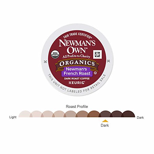 Newman'S Own Organics French Roast Extra Bold Coffee K-Cup 54 K-Cups Pods