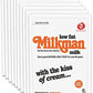 Milkman Low-Fat Milk - Instant Dry Milk Powder Packets - For Coffee, Baking, Or Travel - Just Add Water, Makes One Quart - Classic, Natural Taste With The Kiss Of Cream! (10 Pack)