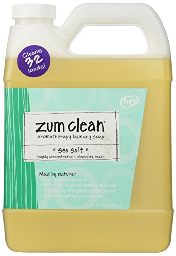 Indigo Wild Zum Clean Laundry Soap, Sea Salt, 32 Fluid Ounce