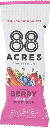88 Acres, Triple Berry Blend Seed Bar, 16 Ounce