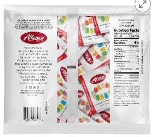 Albanese WorldS Best Spellbinding Gummies 18Ct Trick-Or-Treat Bag Of Halloween Candy