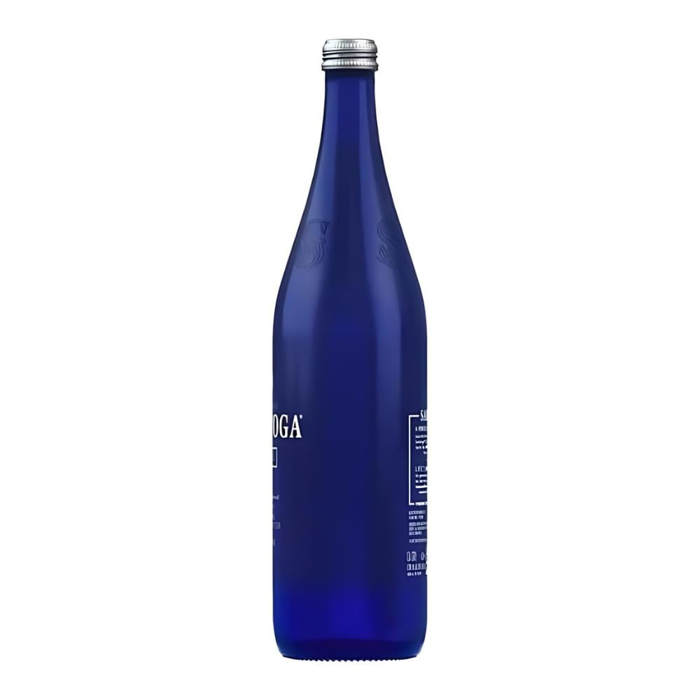 Generic Natural Spring Water, 28oz Glass Bottles, 6 Pack