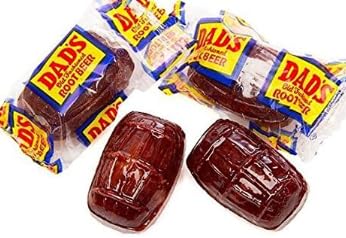Dads Root malt-inspired Barrels Candy, 1 Pound, Pack of 1, Classic Root malt-inspired Flavor