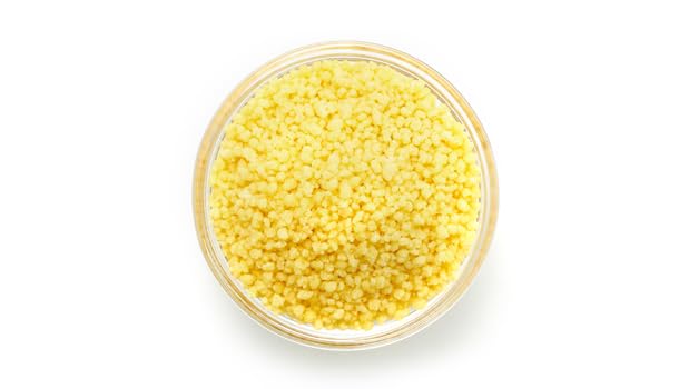 Yupik Couscous Medium Grain, 2.2 lb (35.2 oz), Kosher, Vegan, Low-Calorie Grain, Nutty Flavour, Rich in Protein & Fiber, Perfect
