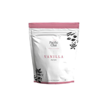 Pacific Chai Instant Powdered Chai Mix, Vanilla Chai Flavor, 48 Ounce Canisters Each (Pack Of 3)